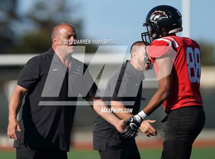 Thumbnail 3 in Bishop Union vs. Salesian College Preparatory (CIF D6-A State Final) photogallery.
