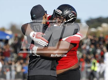 Thumbnail 3 in Bishop Union vs. Salesian College Preparatory (CIF D6-A State Final) photogallery.