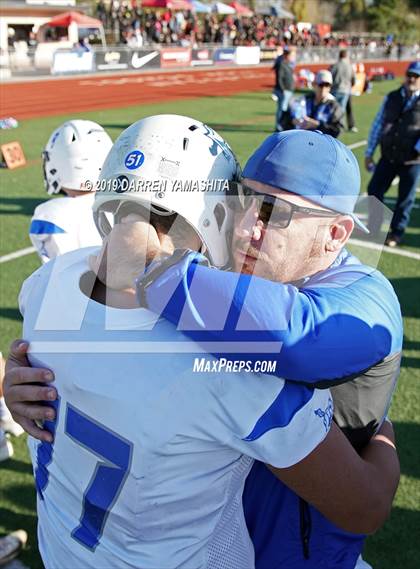 Thumbnail 3 in Bishop Union vs. Salesian College Preparatory (CIF D6-A State Final) photogallery.