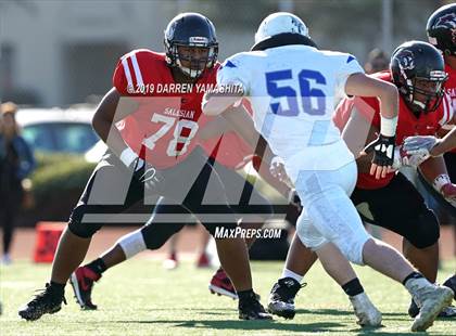 Thumbnail 1 in Bishop Union vs. Salesian College Preparatory (CIF D6-A State Final) photogallery.