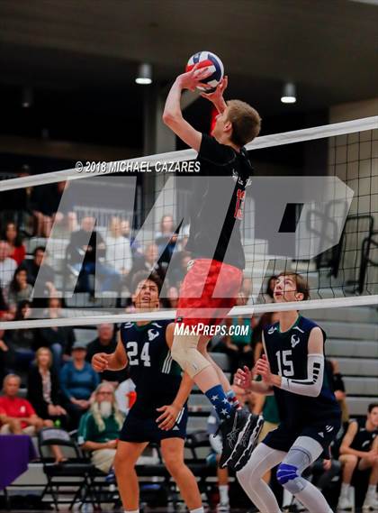 Thumbnail 2 in La Jolla vs. La Costa Canyon (CIF SDS Open Division Final) photogallery.