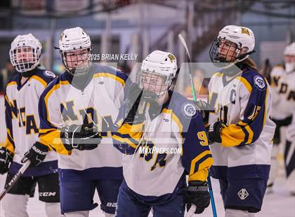Thumbnail 1 in Notre Dame Academy vs Braintree (Hingham Showcase) photogallery.
