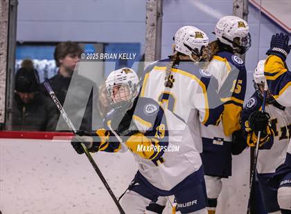 Thumbnail 2 in Notre Dame Academy vs Braintree (Hingham Showcase) photogallery.