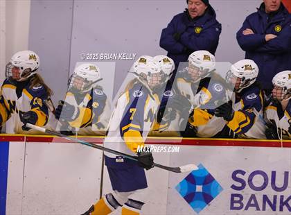 Thumbnail 3 in Notre Dame Academy vs Braintree (Hingham Showcase) photogallery.