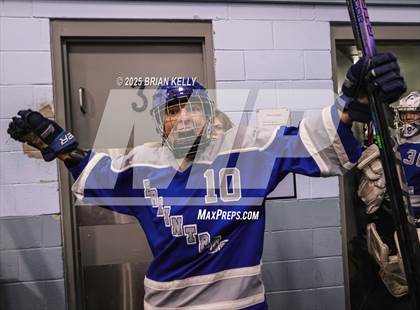 Thumbnail 2 in Notre Dame Academy vs Braintree (Hingham Showcase) photogallery.