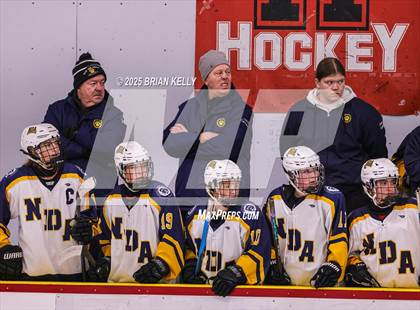 Thumbnail 2 in Notre Dame Academy vs Braintree (Hingham Showcase) photogallery.