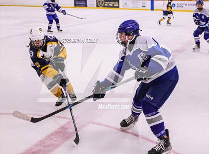 Thumbnail 2 in Notre Dame Academy vs Braintree (Hingham Showcase) photogallery.