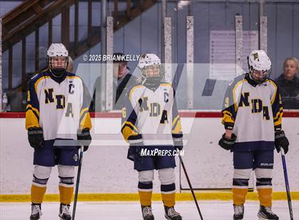 Thumbnail 1 in Notre Dame Academy vs Braintree (Hingham Showcase) photogallery.