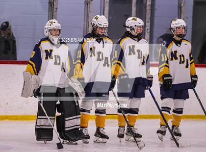 Thumbnail 3 in Notre Dame Academy vs Braintree (Hingham Showcase) photogallery.