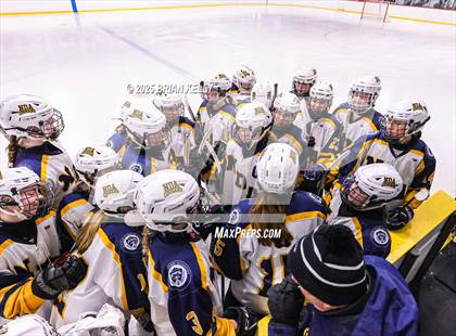 Thumbnail 2 in Notre Dame Academy vs Braintree (Hingham Showcase) photogallery.