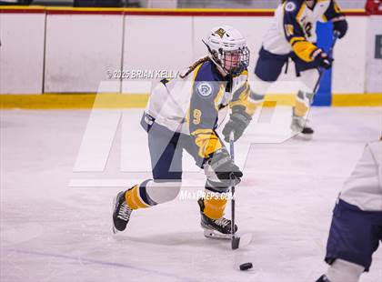 Thumbnail 2 in Notre Dame Academy vs Braintree (Hingham Showcase) photogallery.