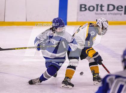 Thumbnail 2 in Notre Dame Academy vs Braintree (Hingham Showcase) photogallery.