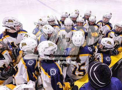 Thumbnail 1 in Notre Dame Academy vs Braintree (Hingham Showcase) photogallery.