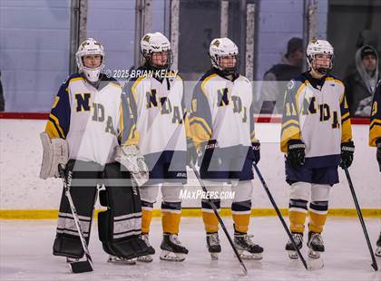 Thumbnail 3 in Notre Dame Academy vs Braintree (Hingham Showcase) photogallery.