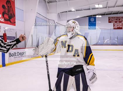 Thumbnail 2 in Notre Dame Academy vs Braintree (Hingham Showcase) photogallery.
