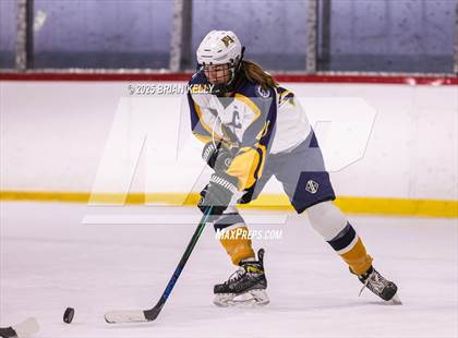 Thumbnail 2 in Notre Dame Academy vs Braintree (Hingham Showcase) photogallery.