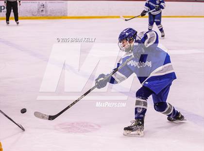 Thumbnail 2 in Notre Dame Academy vs Braintree (Hingham Showcase) photogallery.