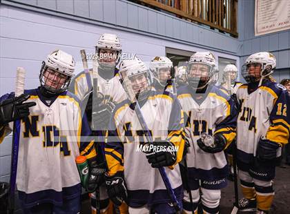 Thumbnail 1 in Notre Dame Academy vs Braintree (Hingham Showcase) photogallery.