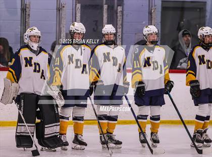 Thumbnail 1 in Notre Dame Academy vs Braintree (Hingham Showcase) photogallery.