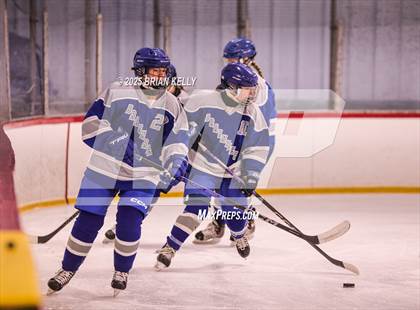 Thumbnail 3 in Notre Dame Academy vs Braintree (Hingham Showcase) photogallery.