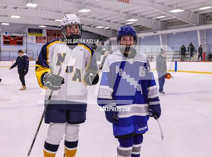 Thumbnail 2 in Notre Dame Academy vs Braintree (Hingham Showcase) photogallery.