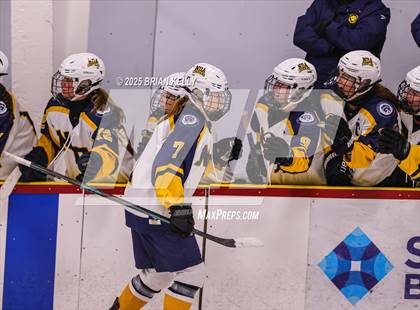 Thumbnail 2 in Notre Dame Academy vs Braintree (Hingham Showcase) photogallery.
