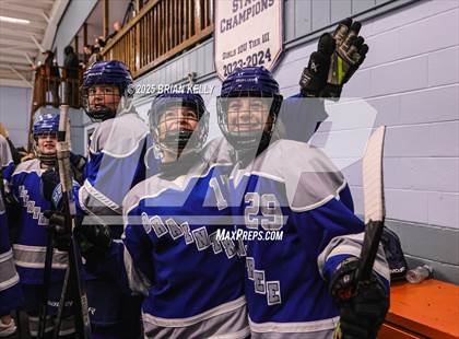 Thumbnail 1 in Notre Dame Academy vs Braintree (Hingham Showcase) photogallery.