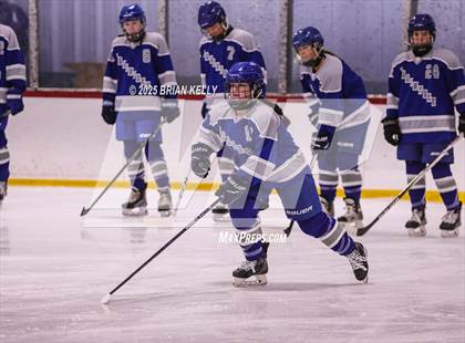 Thumbnail 2 in Notre Dame Academy vs Braintree (Hingham Showcase) photogallery.
