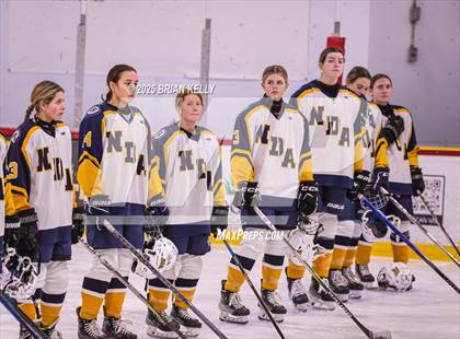 Thumbnail 3 in Notre Dame Academy vs Braintree (Hingham Showcase) photogallery.