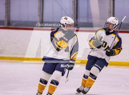 Thumbnail 2 in Notre Dame Academy vs Braintree (Hingham Showcase) photogallery.