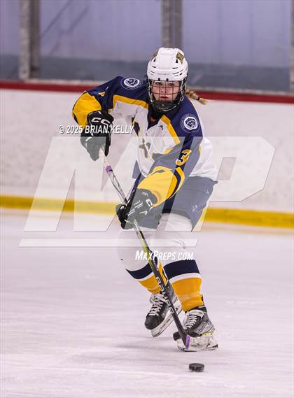 Thumbnail 3 in Notre Dame Academy vs Braintree (Hingham Showcase) photogallery.