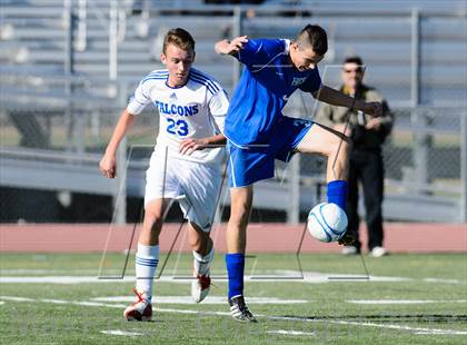 Thumbnail 2 in Faith Christian vs. Forest Lake Christian (CIF SJS D7 Final) photogallery.
