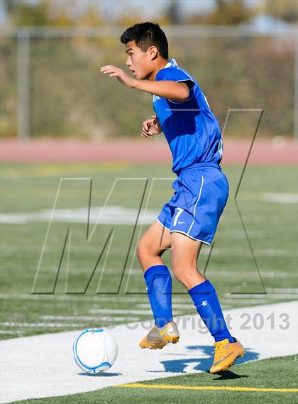 Thumbnail 3 in Faith Christian vs. Forest Lake Christian (CIF SJS D7 Final) photogallery.