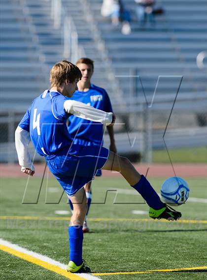 Thumbnail 3 in Faith Christian vs. Forest Lake Christian (CIF SJS D7 Final) photogallery.