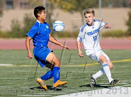 Thumbnail 3 in Faith Christian vs. Forest Lake Christian (CIF SJS D7 Final) photogallery.