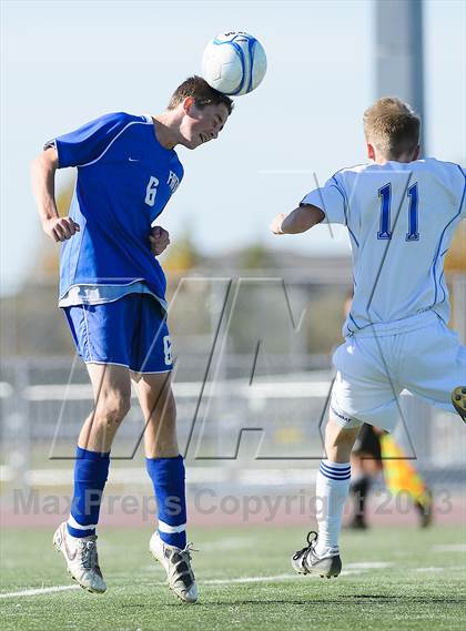 Thumbnail 2 in Faith Christian vs. Forest Lake Christian (CIF SJS D7 Final) photogallery.