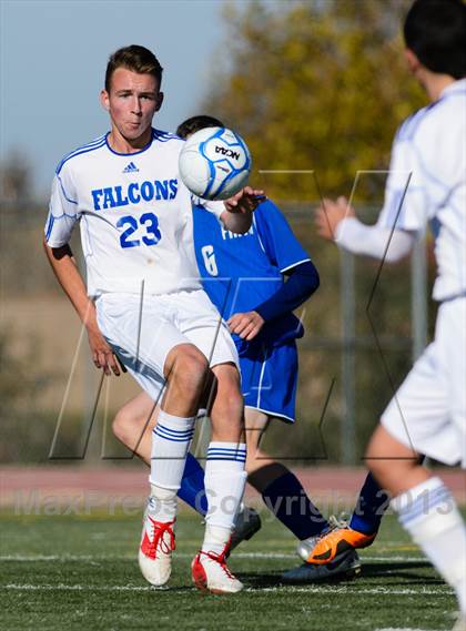 Thumbnail 1 in Faith Christian vs. Forest Lake Christian (CIF SJS D7 Final) photogallery.