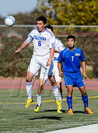 Thumbnail 2 in Faith Christian vs. Forest Lake Christian (CIF SJS D7 Final) photogallery.