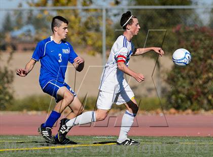 Thumbnail 3 in Faith Christian vs. Forest Lake Christian (CIF SJS D7 Final) photogallery.