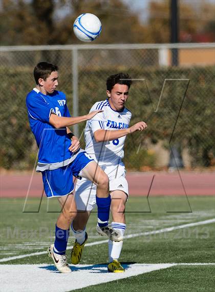 Thumbnail 3 in Faith Christian vs. Forest Lake Christian (CIF SJS D7 Final) photogallery.