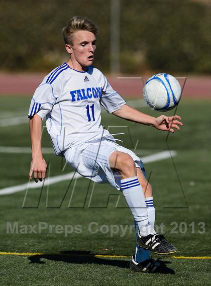 Thumbnail 2 in Faith Christian vs. Forest Lake Christian (CIF SJS D7 Final) photogallery.