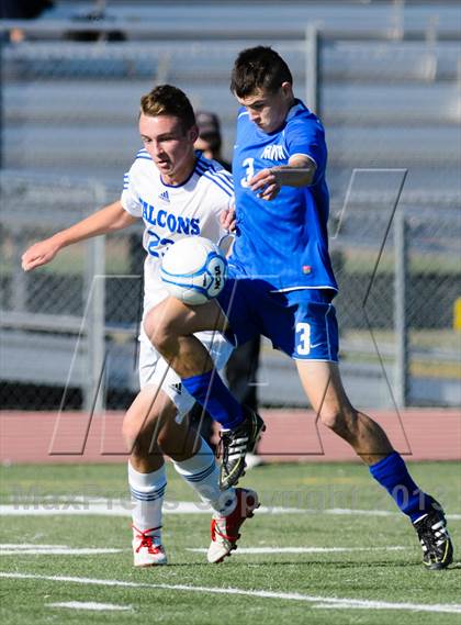 Thumbnail 1 in Faith Christian vs. Forest Lake Christian (CIF SJS D7 Final) photogallery.