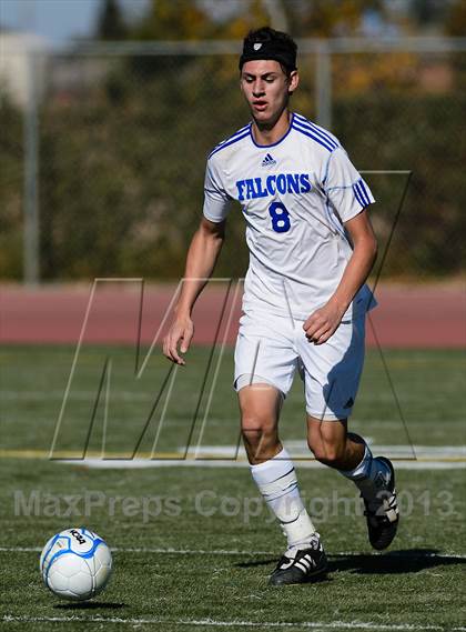 Thumbnail 3 in Faith Christian vs. Forest Lake Christian (CIF SJS D7 Final) photogallery.