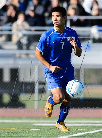 Thumbnail 3 in Faith Christian vs. Forest Lake Christian (CIF SJS D7 Final) photogallery.