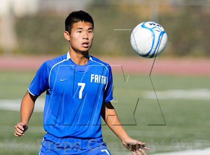 Thumbnail 1 in Faith Christian vs. Forest Lake Christian (CIF SJS D7 Final) photogallery.