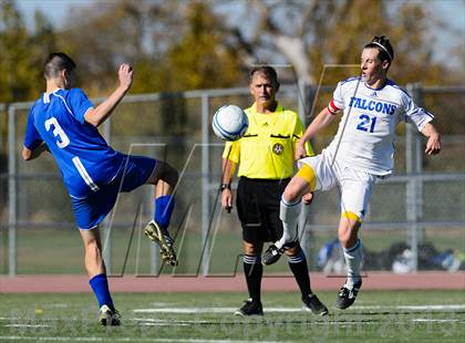 Thumbnail 2 in Faith Christian vs. Forest Lake Christian (CIF SJS D7 Final) photogallery.