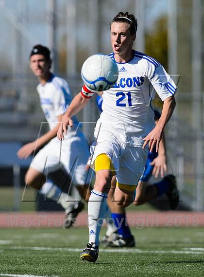 Thumbnail 3 in Faith Christian vs. Forest Lake Christian (CIF SJS D7 Final) photogallery.