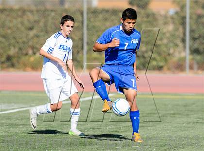 Thumbnail 3 in Faith Christian vs. Forest Lake Christian (CIF SJS D7 Final) photogallery.