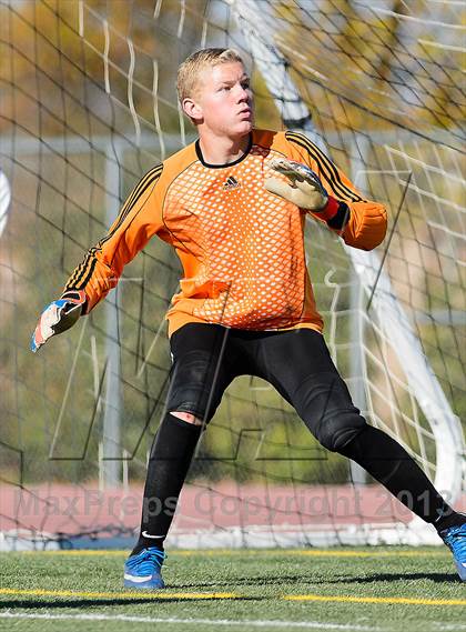 Thumbnail 3 in Faith Christian vs. Forest Lake Christian (CIF SJS D7 Final) photogallery.
