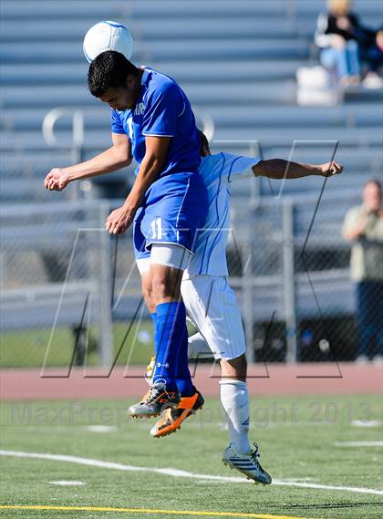 Thumbnail 1 in Faith Christian vs. Forest Lake Christian (CIF SJS D7 Final) photogallery.